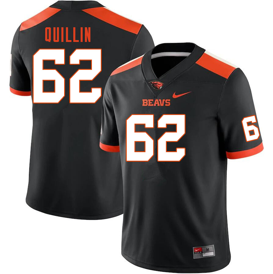 Men #62 Joe Quillin Oregon State Beavers College Football Jerseys Sale-Black - Click Image to Close